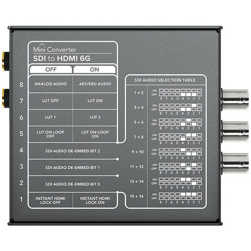 Blackmagic Design SDI to HDMI 6G Mini Converter Blackmagic Design SDI to HDMI 6G Mini Converter
